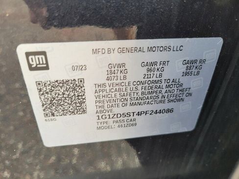 Certified 2023 Chevrolet Malibu LT image 34