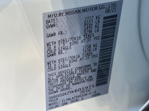 New 2026 Nissan Frontier S image 34