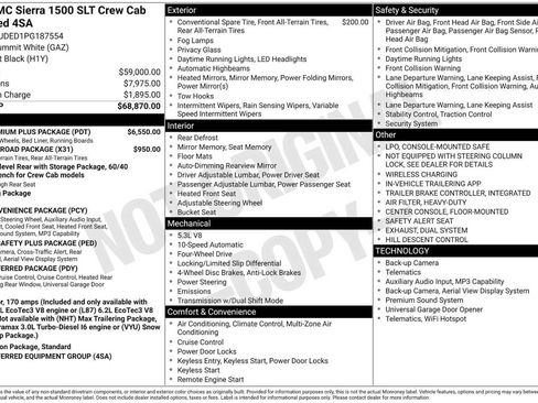 Used 2023 GMC Sierra 1500 SLT w/ SLT Premium Plus Package AWD/4WD image 29