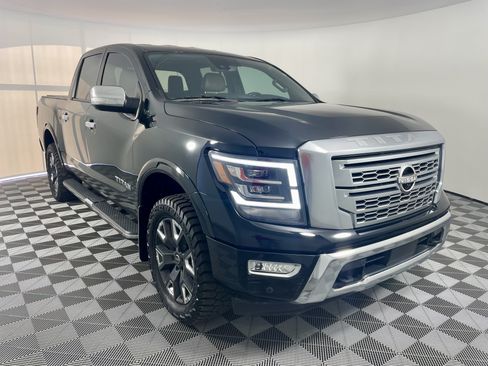 Used 2023 Nissan Titan Platinum Reserve w/ Off Road Protection Package AWD/4WD image 7