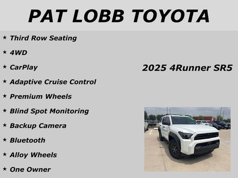 Used 2025 Toyota 4Runner SR5 AWD/4WD image 18