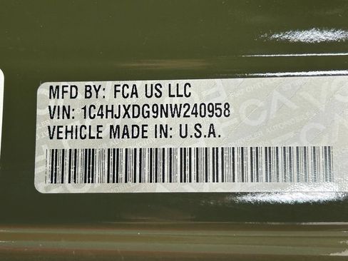 Used 2022 Jeep Wrangler Unlimited Sport AWD/4WD image 11