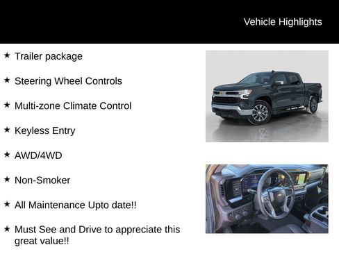 Used 2026 Chevrolet Silverado 1500 LT AWD/4WD image 21