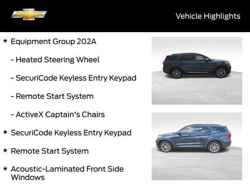 Used 2022 Ford Explorer XLT w/ Equipment Group 202A AWD/4WD image 17