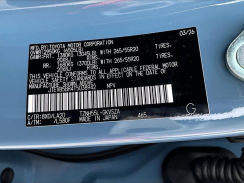 New 2026 Toyota 4Runner Limited AWD/4WD image 20