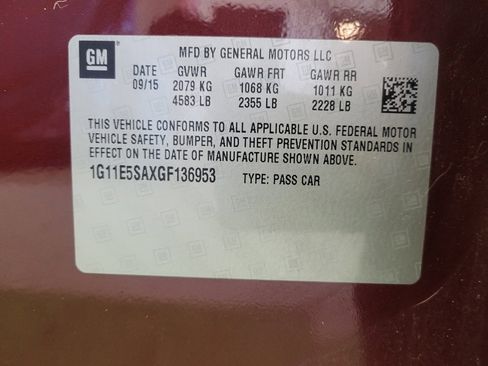 Used 2016 Chevrolet Malibu LTZ image 33