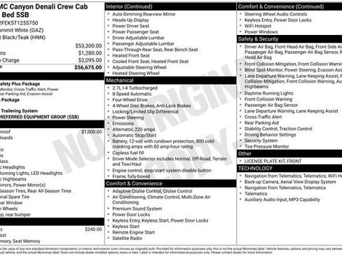 New 2026 GMC Canyon Denali AWD/4WD image 28