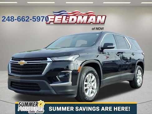Used 2023 Chevrolet Traverse LS w/ Safety Package AWD/4WD image 1