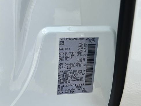 New 2026 Nissan Frontier Pro-X w/ Pro Premium Package RWD image 30