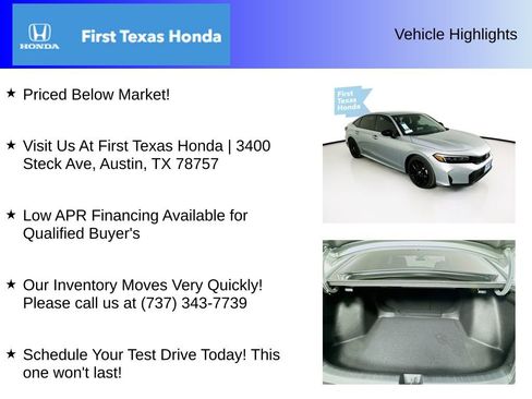 New 2026 Honda Civic Sport image 5