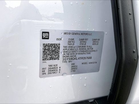New 2026 Cadillac Escalade Platinum Sport w/ LPO, ONYX Package AWD/4WD image 13