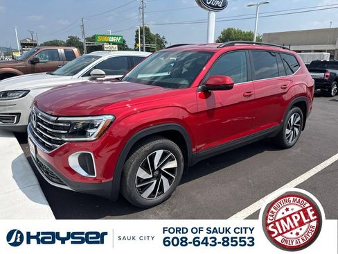 Used 2024 Volkswagen Atlas SE AWD/4WD image 1