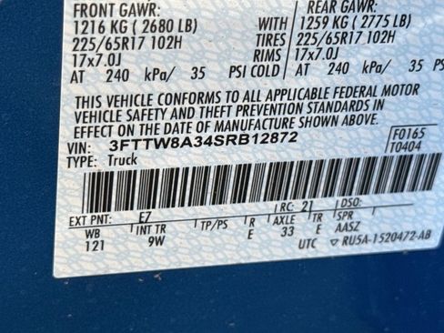 New 2025 Ford Maverick XL image 30