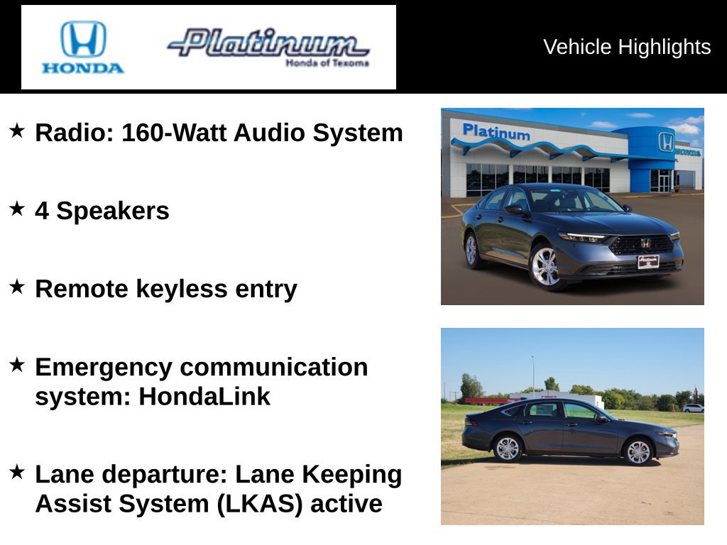 New 2026 Honda Accord LX image 5