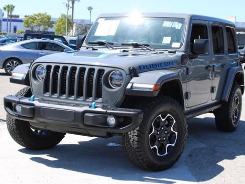 Used 2022 Jeep Wrangler Unlimited Rubicon 4xe w/ Steel Bumper Group AWD/4WD image 10