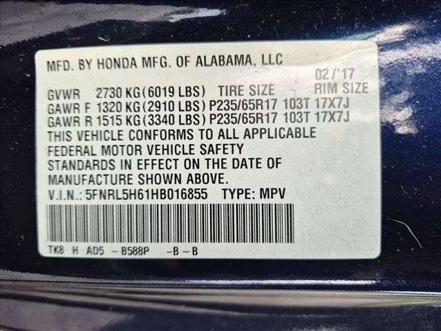 Used 2017 Honda Odyssey EX-L image 23