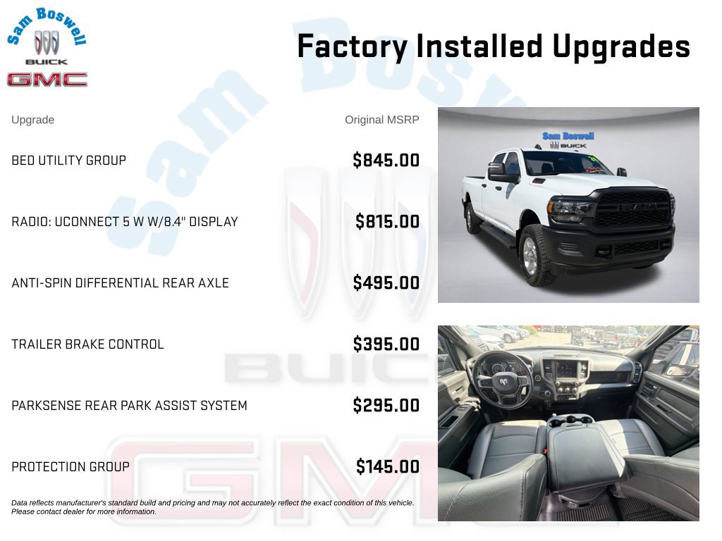 Used 2024 RAM 2500 Tradesman w/ Bed Utility Group AWD/4WD image 4