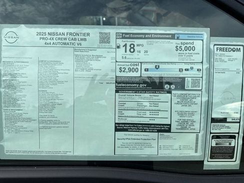 New 2025 Nissan Frontier PRO-4X image 8