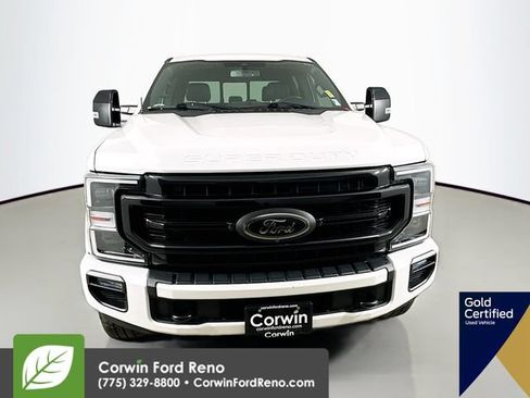 Certified 2022 Ford F350 Lariat w/ Black Appearance Package AWD/4WD image 2
