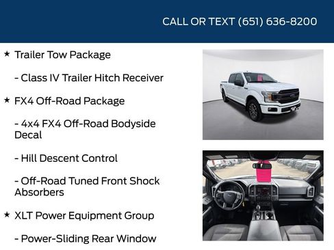 Used 2018 Ford F150 XLT w/ Equipment Group 302A Luxury AWD/4WD image 20
