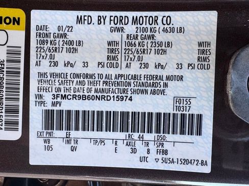 Used 2022 Ford Bronco Sport Big Bend w/ Convenience Package AWD/4WD image 43