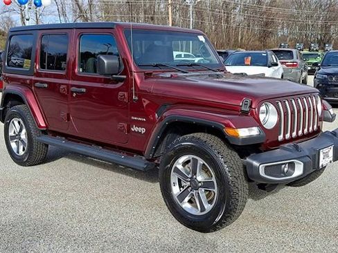 Certified 2022 Jeep Wrangler Unlimited Sahara w/ Cold Weather Group image 2