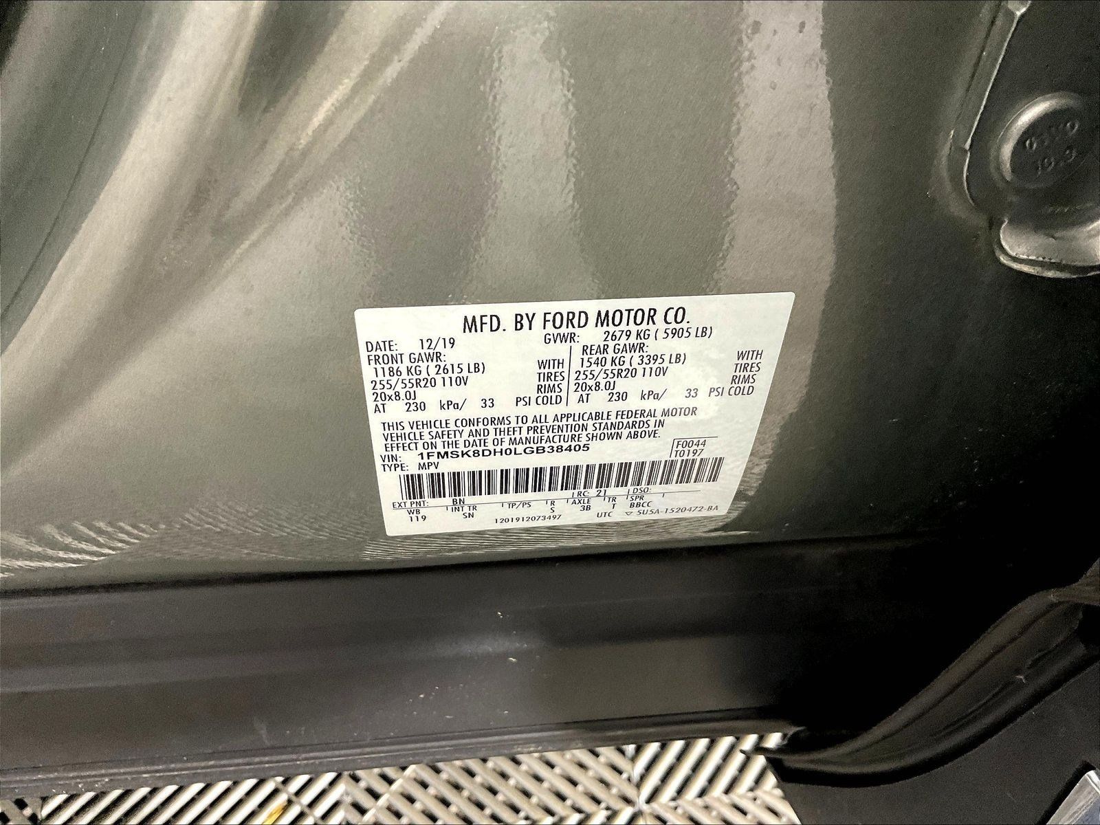 Used 2020 Ford Explorer XLT w/ Equipment Group 202A AWD/4WD image 19