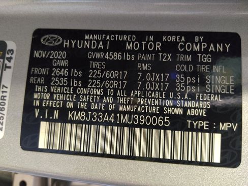 Used 2021 Hyundai Tucson Value FWD image 33