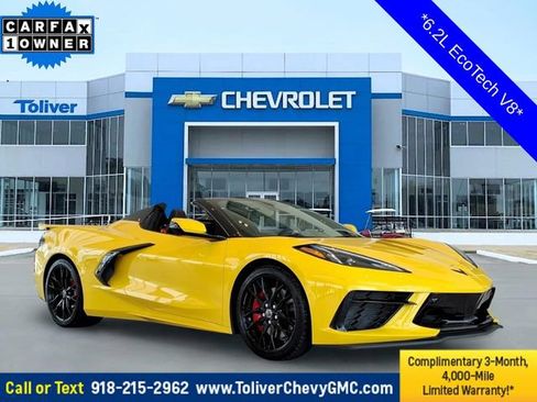 Used 2025 Chevrolet Corvette Stingray Preferred Conv w/ Z51 Performance Package RWD image 1