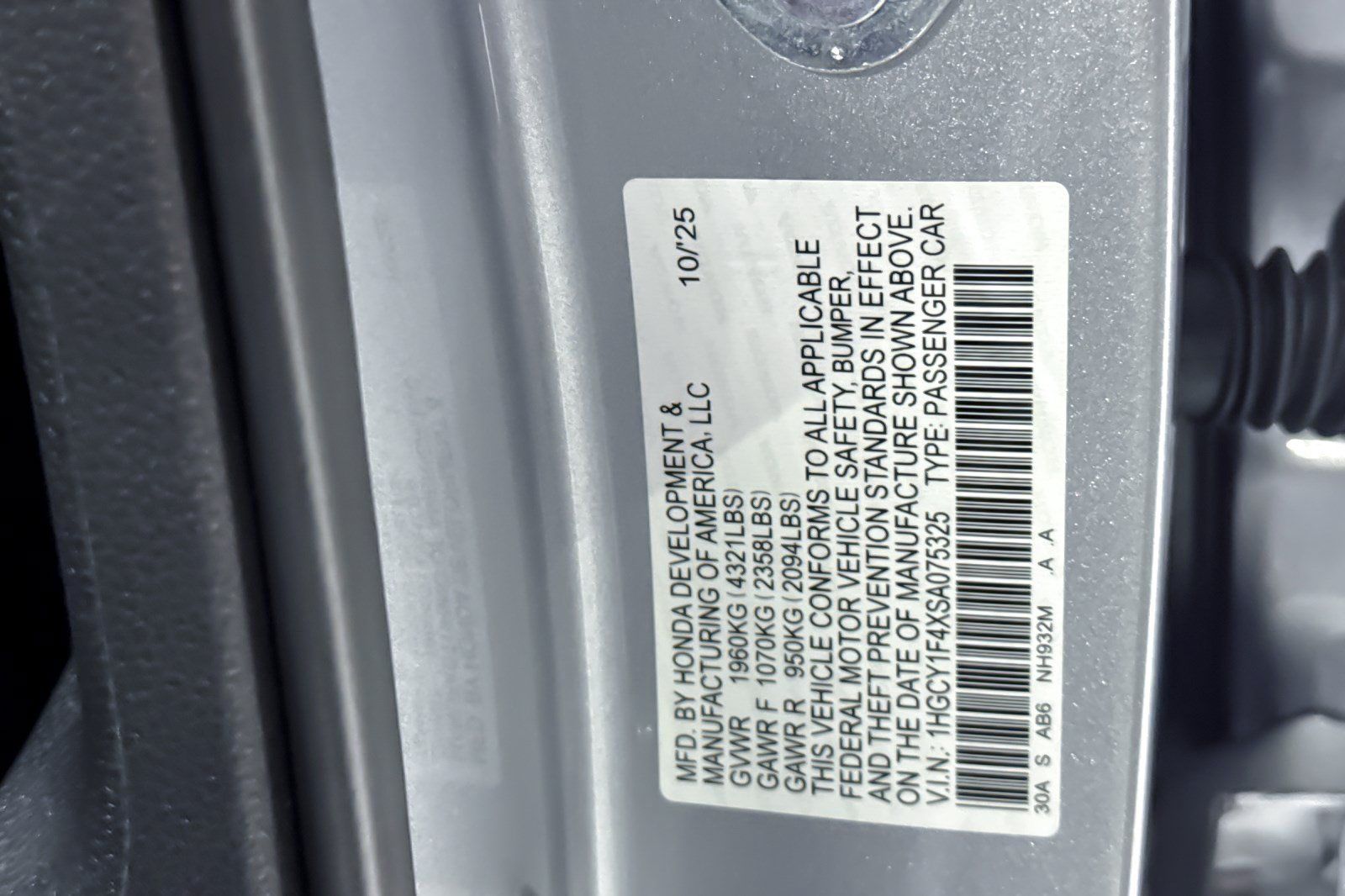 Used 2025 Honda Accord SE image 26