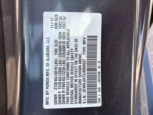 Used 2018 Honda Odyssey EX-L image 22