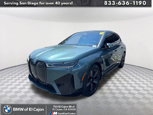 Certified 2023 BMW iX xDrive50 w/ Premium Package AWD/4WD image 1