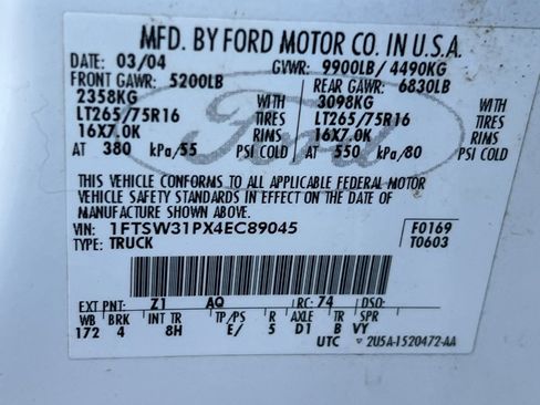 Used 2004 Ford F350 Lariat AWD/4WD image 28