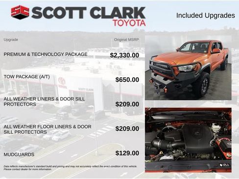 Used 2017 Toyota Tacoma TRD Off-Road w/ Premium & Technology Package AWD/4WD image 4