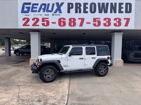 Used 2020 Jeep Wrangler Unlimited Sport S AWD/4WD image 1