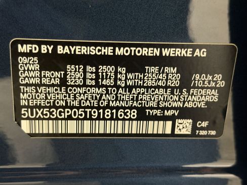 Used 2026 BMW X3 xDrive30i w/ Premium Package AWD/4WD image 26
