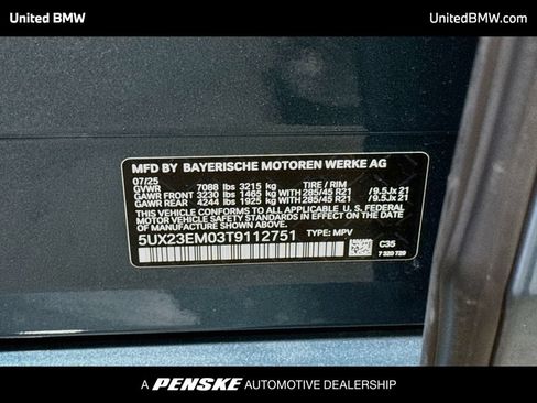 Certified 2026 BMW X7 xDrive40i AWD/4WD image 16