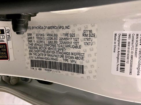 Used 2016 Honda CR-V EX image 30