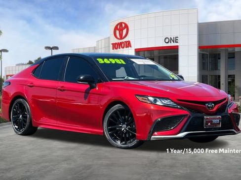 Certified 2023 Toyota Camry XSE w/ Navigation Package FWD image 2