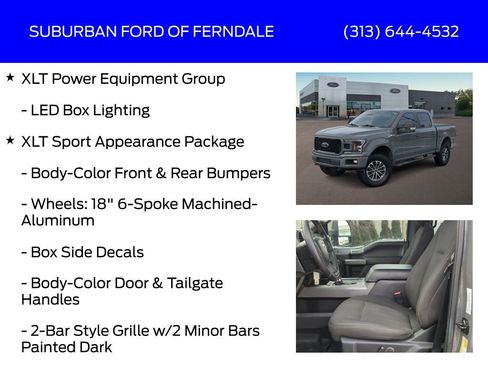 Used 2018 Ford F150 XLT w/ Equipment Group 302A Luxury image 17