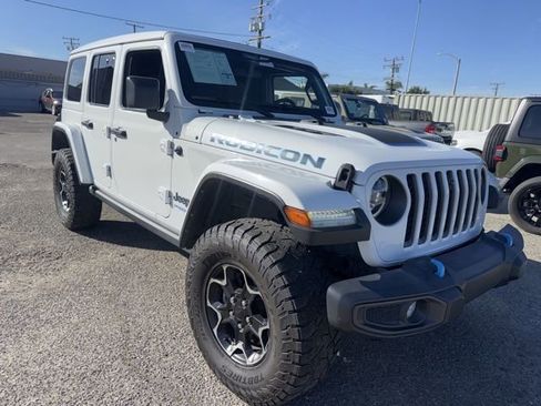 Used 2022 Jeep Wrangler Unlimited Rubicon 4xe w/ Cold Weather Group image 3