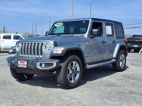 Used 2020 Jeep Wrangler Unlimited Sahara AWD/4WD image 1