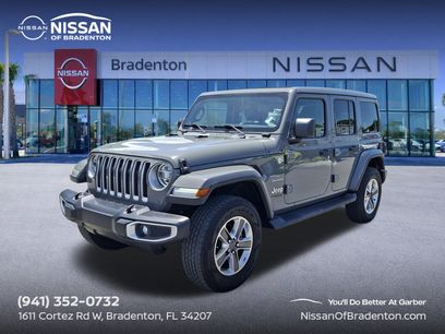 Used 2020 Jeep Wrangler Unlimited Sahara w/ LED Lighting Group