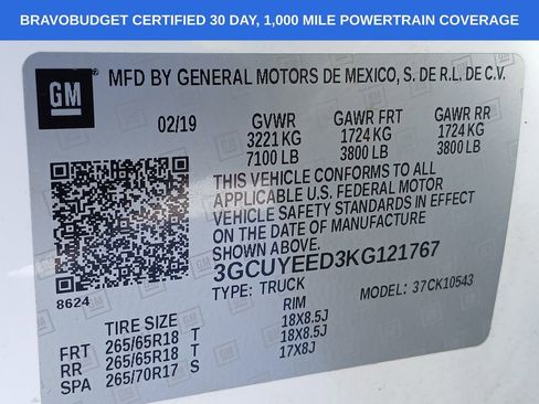 Certified 2019 Chevrolet Silverado 1500 RST w/ All-Star Edition image 35