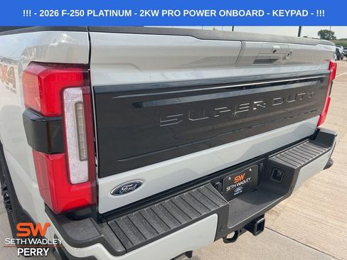 New 2026 Ford F250 Platinum image 8