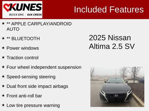 Used 2025 Nissan Altima 2.5 SV image 2