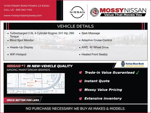 New 2026 Nissan Murano Platinum w/ Cargo Package image 3