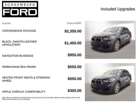 Used 2018 BMW X2 xDrive28i w/ Convenience Package AWD/4WD image 4