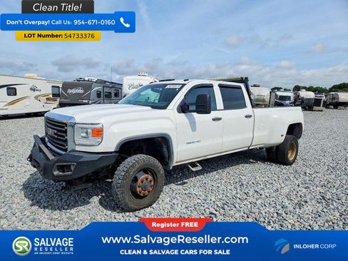 Used 2015 GMC Sierra 3500 4x4 Crew Cab image 3