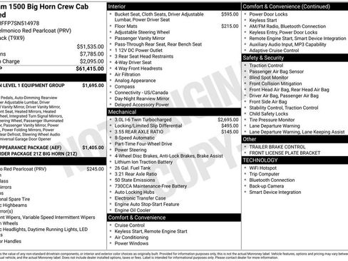 Used 2025 RAM 1500 Big Horn AWD/4WD image 2